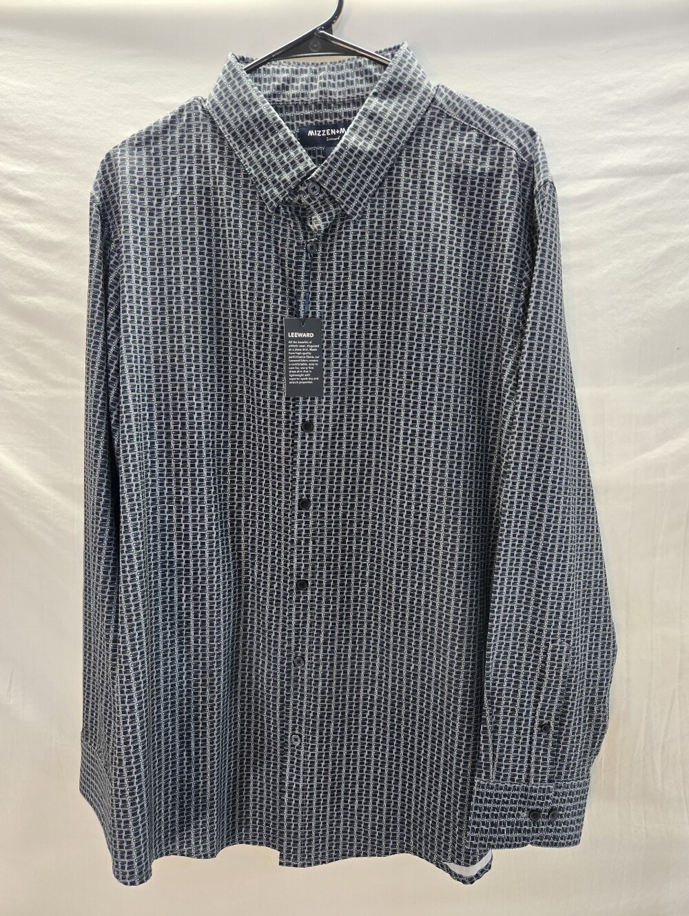 Mizzen+Maine Leeward Men's Size XL Trim Fit Shirt New with Tags